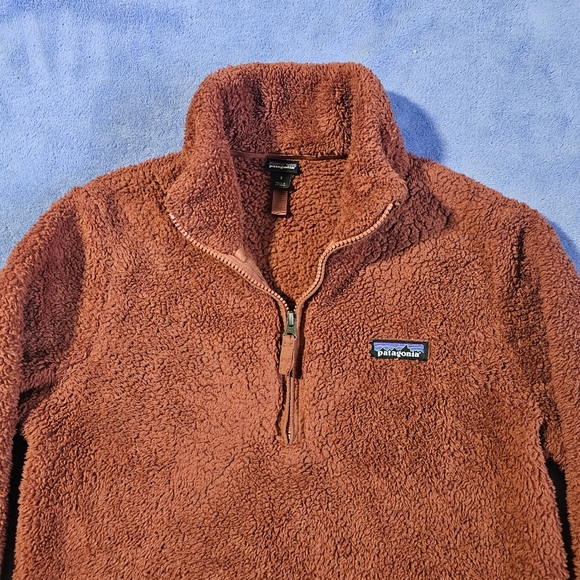 Patagonia Rust Los Gatos Quarter Zip Pullover - Picture 3 of 9